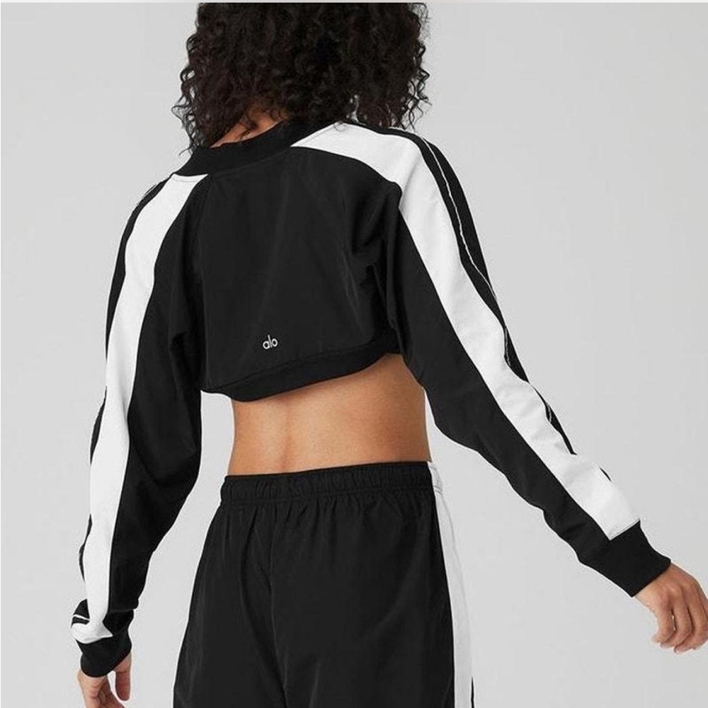 Alo Yoga's Racetrack Shrug Jacket